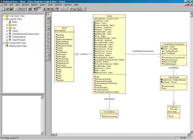 Progetto Object Oriented realizzato con Rational Rose