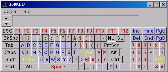 Tastiera virtuale SoftKBD 2.0