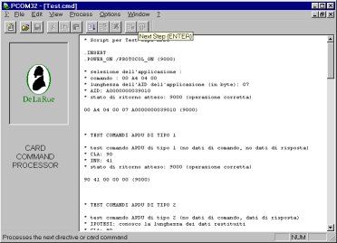 Figura 4 - Finestra principale di Pcom32