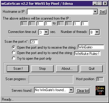 Figura 2 - Class C port scanner