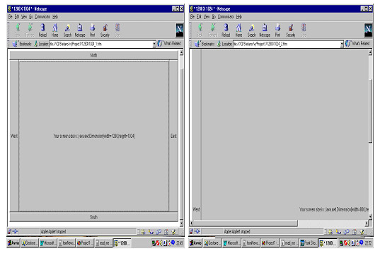 Figura 5 - Applet con dimensioni fisse