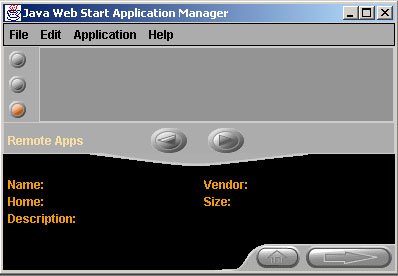 Figura 1 - Esempio di applicazione Java Web Start