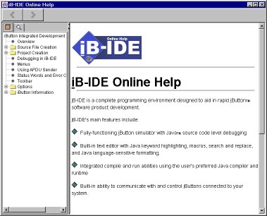 Figura 2 – Help in linea di iB-IDE