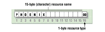 Figura 2 - Schema di un nome NetBios
