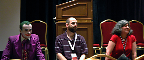 Figura 2 - Marc Fleury, Cedric Beust e Linda DeMichiel si confrontano sul tema EJB 3.0