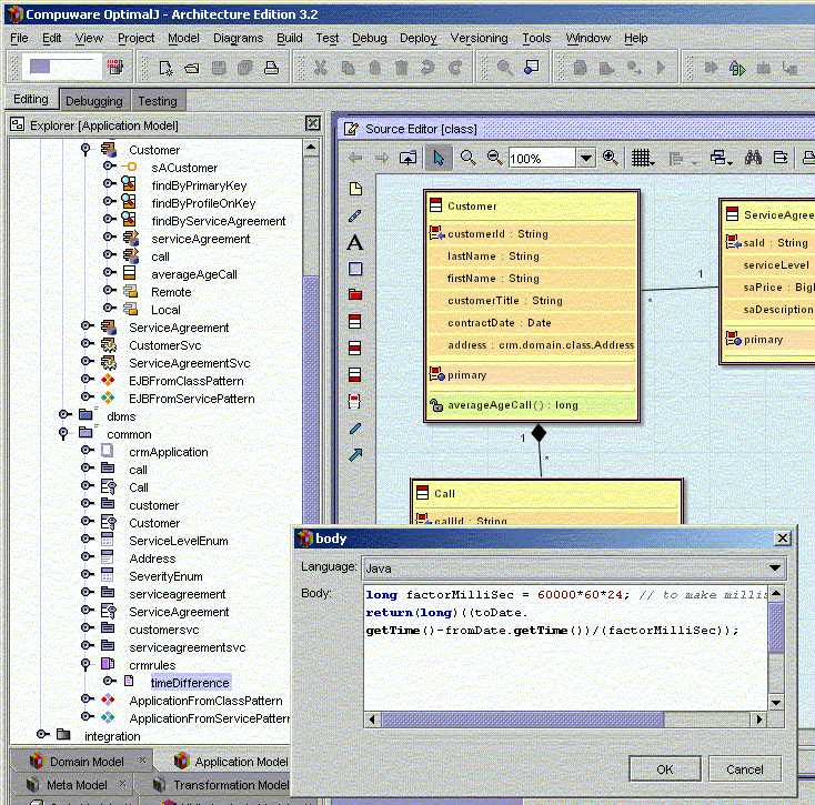 Figura 6 - Business Expression Library
