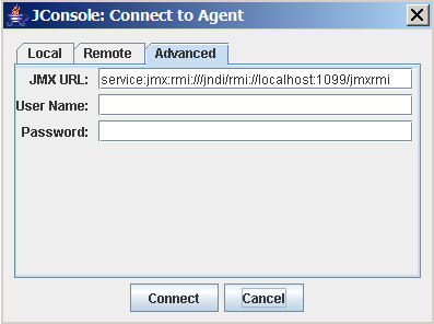 Figura 7 - Console JMX del JDK 5