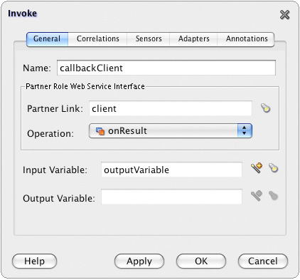 Figura 6 - JDeveloper: invoke