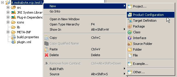 Figura 1 - Creazione di un Product Configuration