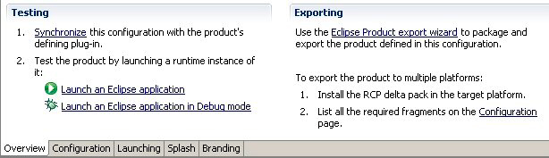 Figura 4 - Esportazione di un Product