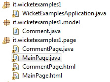 Figura 3 - Classpath dell'applicazione di esempio