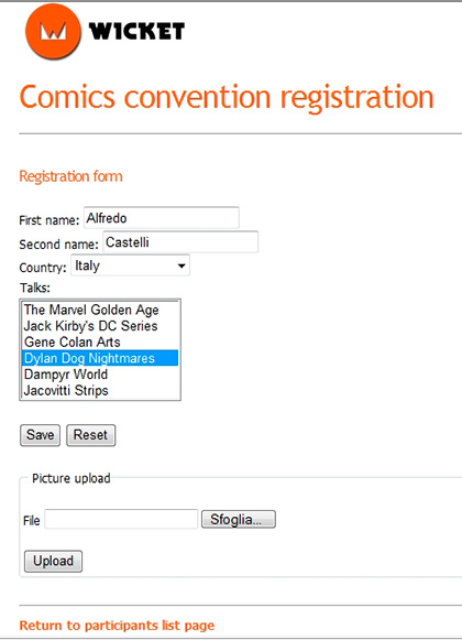 Figura 3 - Registration page