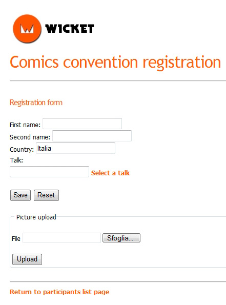 Figura 1 - Registration page