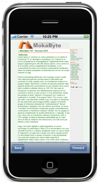 Figura 7 - Pagina articoli