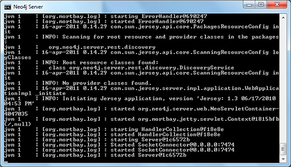 Figura 2 - Neo4j Server.