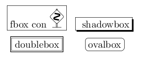 Figura 17 - Diverse tipologie di box.