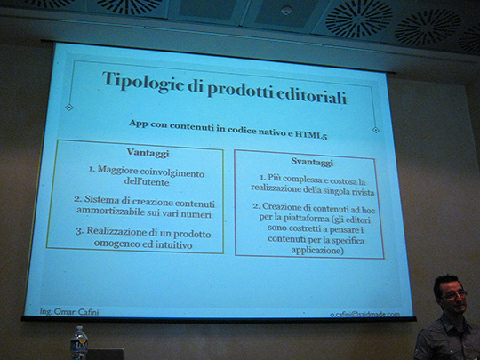 Figura 9 - La soluzione più impegnativa per distribuire i contenuti editoriali su iPad è anche la più soddisfacente per l'utente finale.