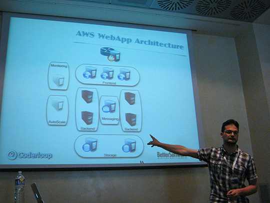 Figura 11 - Gioie e dolori del Cloud Computing: una dettagliata analisi dei principi generali, della soluzione AWS di Amazon, delle strategie da seguire per mantenere i costi bassi nella riuscita presentazione di Luca Bonmassar.