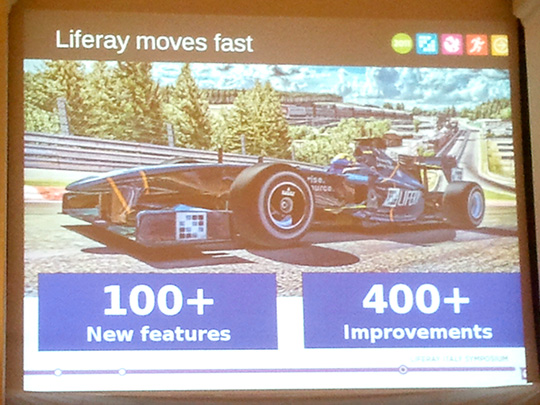 Figura 1 - Sono molti i miglioramenti alle diverse componenti del prodotto: tra aggiustamenti e nuove funzionalità, adesso Liferay è ancora più veloce e produttivo.