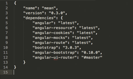 Figura 7 - File Bower.json.