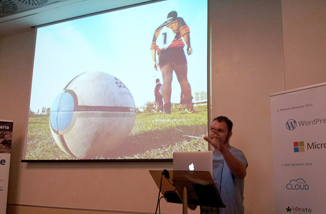 Figura 3 - Come un pallone da rugby che rimbalza in modo imprevedibile, è importante essere pronti alla direzione inaspettata che l’intervista può prendere.