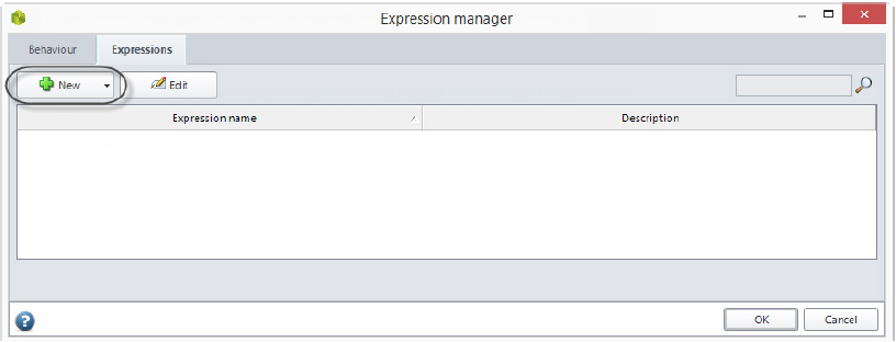 Activity Actions Expression Manager.