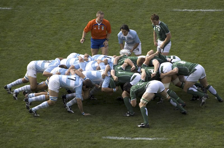 Scrum è uno sport di squadra.