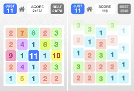 Figura 5 - “Just eleven” è un puzzle legato all’abilità di percepire i rapporti spaziali tra elementi.