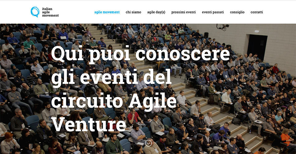 Il sito dell’Italian Agile Movement presenta gli eventi del circuito Agile Venture.