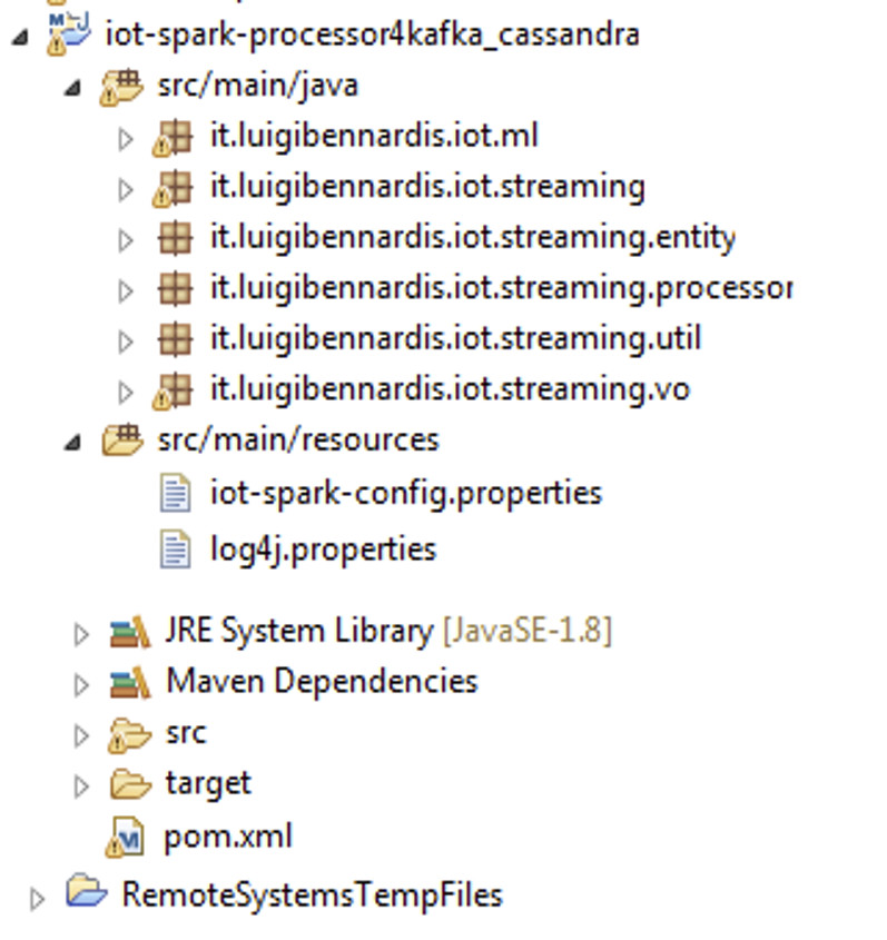 Figura 1 - Progetto Eclipse di Data ingestion & computing.