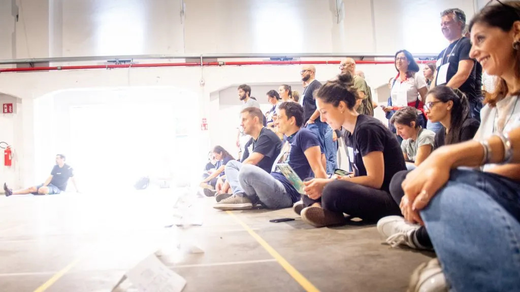 Figura 1 - I partecipanti al #play14 edizione 2023 a Bologna hanno segnato un cambiamento e un rinnovamento nella composizione.