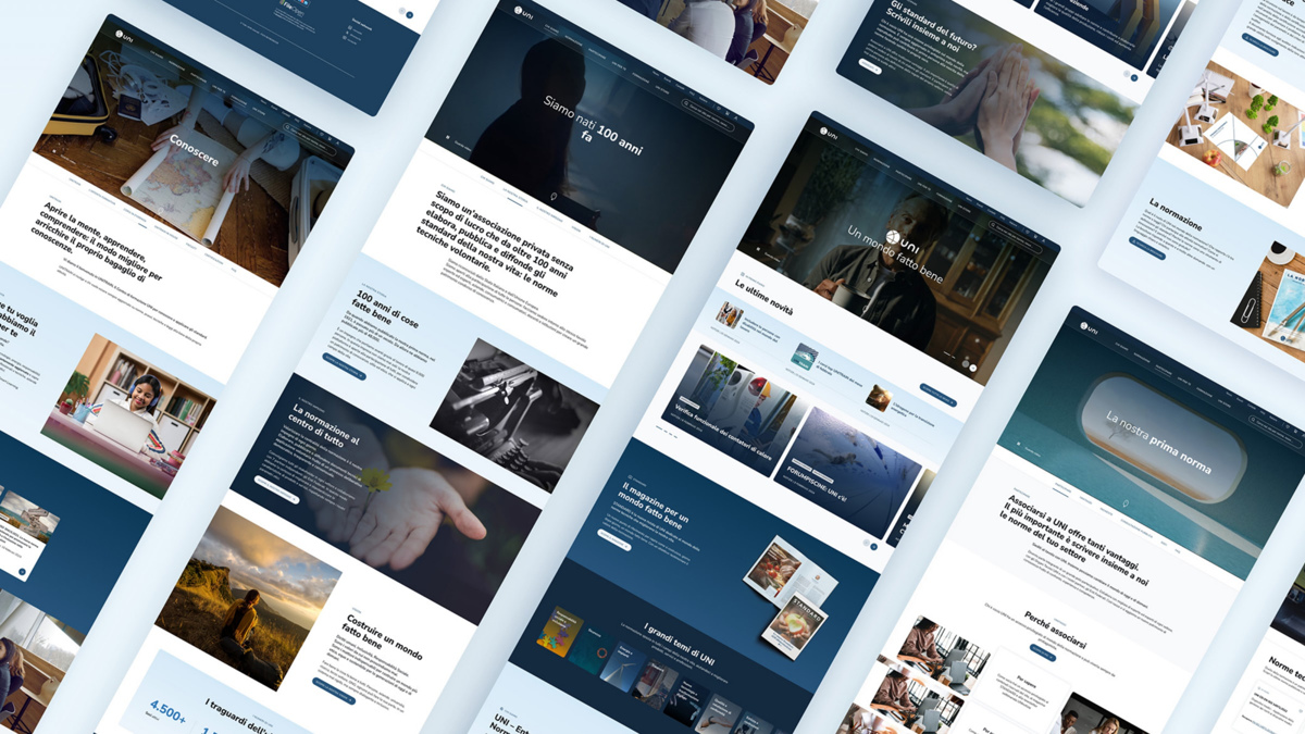 Il sito uni.com: look & feel e UI design